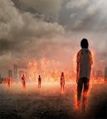 People in Flame
