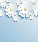Abstract Cherry Blossom