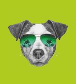 Dog with Glasses Tree