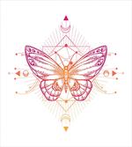 Butterfly Boho Art