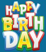 Birthday Lettering