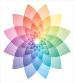 Rainbow Tones Petal