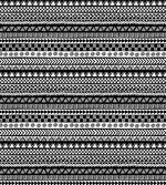 Monochrome Geometrical Tribal
