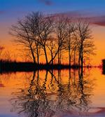 Sunset by Lake View