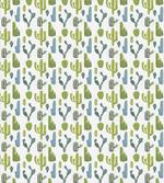 Hand Drawn Cacti Motif