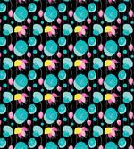 Lotus Flowers and Pads