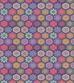 Oriental Hexagon Motif