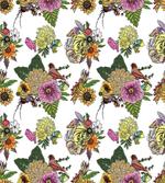Leaves and Sunflowers