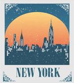 New York City at Sunset