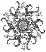 Nautical Mandala Art artwork