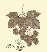 Retro Branch Leaves