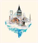 Watercolor Winter Art