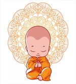Little Meditating Monk