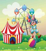 Clown Inflatable Ball