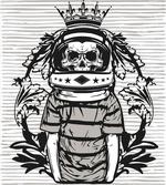 Skull Astronaut Man