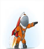Astronaut Galaxy Journey