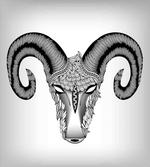 Head of Aries Art