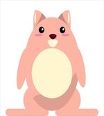 Beaver Kawaii Cartoon