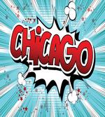 Pop Art Comic Book Chicago artwork