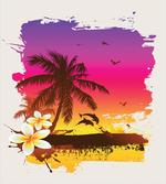 Tropical Beach Sunset