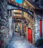 Old Stone House Town artwork