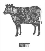 Hand-Drawn Butcher Cuts