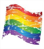 Gay Pride Flag artwork