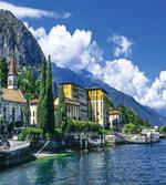 Landscape of Lake Como