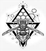 Beehive Pattern Bug artwork