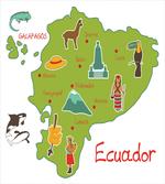 Infographic Map Landmarks