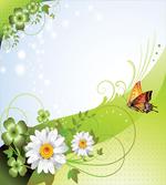 Springtime Butterfly Daisy