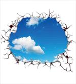 Clouds Scene from Crack Modern