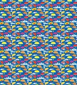 Colorful Umbrellas in Sky