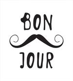 Manly Mustache and Bonjour
