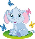 Elephant on the Meadow