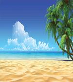 Tropical Leaves Beach