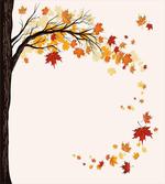Flying Maple Leaf Seasons