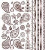 Oriental Ornament Paisley Art