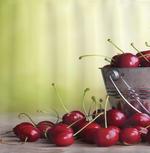 Cherries Bucket on Ombre