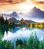 Winter Mountains Morning artwork