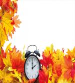 Autumn Leaves Clock artwork