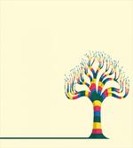 Colorful Tree and the Leaf