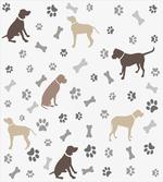Paw Print and Bones