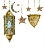 Watercolor Moon Stars