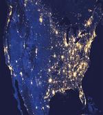 America Continent Space