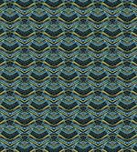 Striped Floral Geometric Art