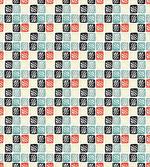 Grid Style Squares Zigzag