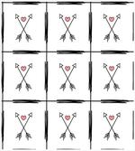 Arrow Hearts Pattern