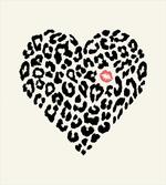 Heart Shaped Leopard Skin