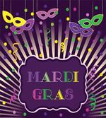 Mardi Gras Cartoon artwork